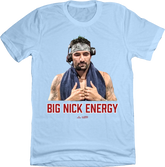 Big Nick Energy 2023 Post-Season Light Blue T-shirt In The Clutch